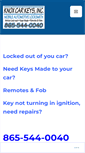 Mobile Screenshot of knoxcarkeys.com